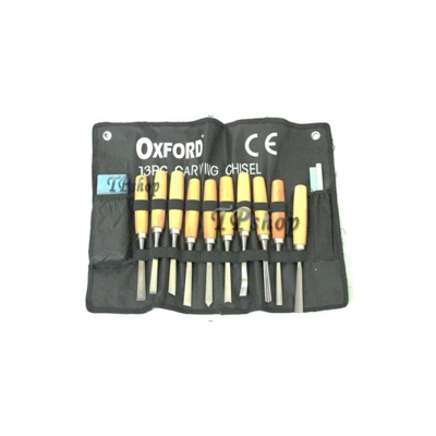 Set kit 13 sgorbie scalpelli scalpello per legno da falegname con astuccio - TOPOLENASHOP