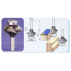Fresa Gamma A Coltelli Interc.D.34 45° C/Cuscinet. - GAMMA ZINKEN precio