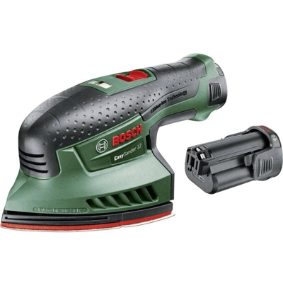 Bosch Home and Garden EasySander 12 060397690A Levigatrice multifunzione a batteria incl. seconda batteria 12 V 2.5 Ah