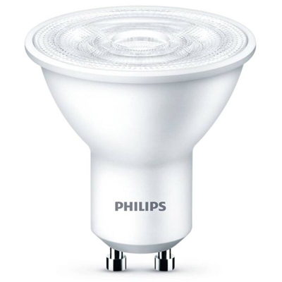 LED (monocolore) Classe energetica: A+ (A++ - E) Philips Lighting 77787600 77787600 GU10 Potenza: 4.7 W Bianco caldo