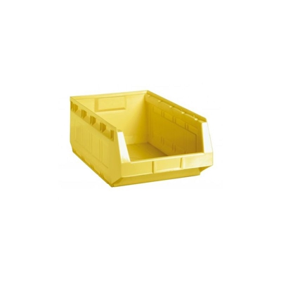 Contenitore sovrapponibile in PEHD modello 2005 - Giallo - Mobil Plastic