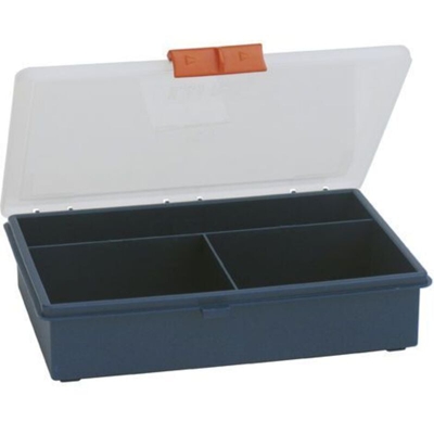 Scatola portaminuterie 'CLASS 20' con 3 scomparti - Blu - Mobil Plastic