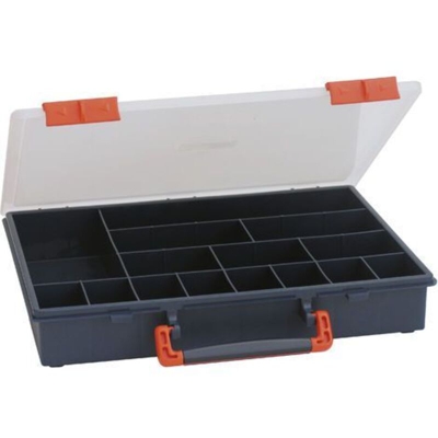 Valigetta portaminuterie 'CLASS 31' con 17 scomparti - Blu - Mobil Plastic