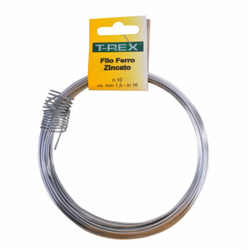 FILO ZINCATO N.13 mm 2.0 m 10 TREX 08718 - FERRAMENTA & CASALINGHI precio