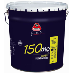 Idropittura Lavabile Pronta Uso Pittura per Interni Murale 150 Mq Casa 967 - Boero características
