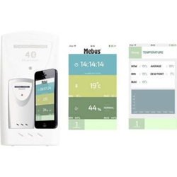 Mebus 40435 Termoigrometro Bianco precio