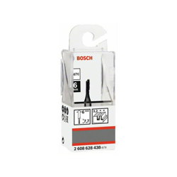 Bosch Fresa per incastri standard per legno, 6 mm, P1 3,2 mm, L 7,7 mm, G 51 mm características