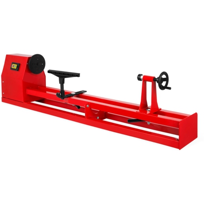 Tornio per legno (400 watt Motore elettrico, 4 Velocità di rotazione, 350 mm Diametro, 1000 mm Larghezza) - EBERTH