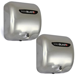 2 Asciugamani Elettrici Per Bagni Di Ristoranti, Bar, Pub, Palestre E Spogliatoi precio