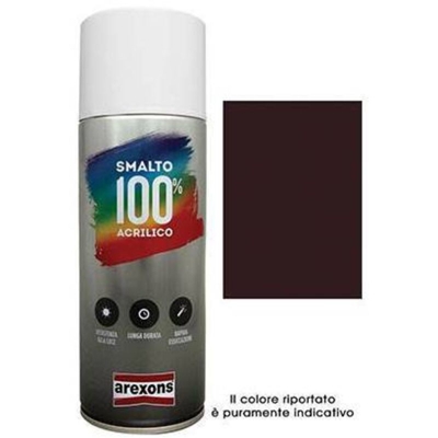 SMALTO SPRAY PER LATTONERIA ml 400 Testa di moro - AREXONS