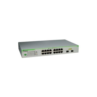 Ethernet Switch Allied Telesis AT-GS950/16PS 16 Porte Gestibile - 16 x POE+ - 2 x Slot espansione - 10/100/1000Base-T - Desktop, Parato montabile, Rack-Montabile