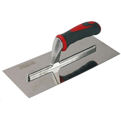 Faithfull SGTP11SS - Frattone in acciaio inossidabile 11 x 4 cm, impugnatura morbida