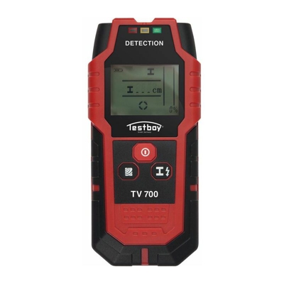 Testboy Scanner da parete per legno/metallo/elettricità. Display LCD segnale acustico/ottico 700