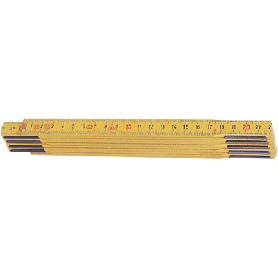 Legno Metro Pieghevole 3M - Giallo Hultafors 2Mx17Mm
