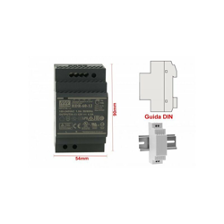 Ver HDR-60-12 Trasformatore Rotaia Industriale 12V 54W Barra Guida DIN Rail Power Supply Universale - Meanwell y sus características HDR-60-12 Trasformatore Rotaia Industriale 12V 54W Barra Guida DIN Rail Power Supply Universale - Meanwell en oferta