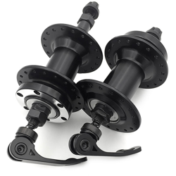 Bike freno a disco MTB Casette cuscinetto del mozzo posteriore 36H anteriore Set Mozzo con Quick realse leva Spiedini Axle - ASUPERMALL precio