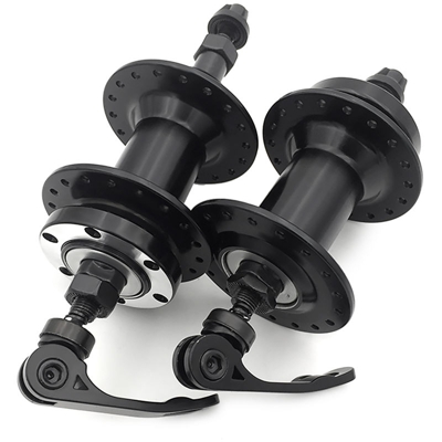 Bike freno a disco MTB Casette cuscinetto del mozzo posteriore 36H anteriore Set Mozzo con Quick realse leva Spiedini Axle - ASUPERMALL