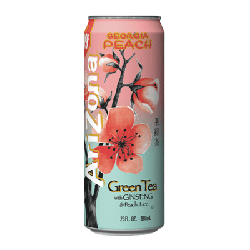 Arizona Green Tea Gingseng & Peach precio
