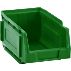 Contenitore sovrapponibile componibile "C502" ad incastro in PEHD - Verde - Mobil Plastic características