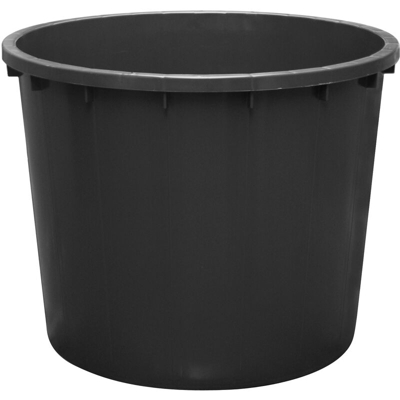 Mastello industriale tondo in plastica 500 litri - Nero - Mobil Plastic