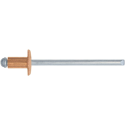 Conf.Rivetti Rame 3,4X07 Da Pz.100 (1 Cf) - FRIULSIDER en oferta