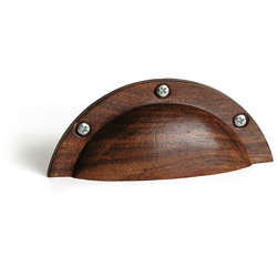 Maniglia in stile decorativo, Legno, Quercia, 98 mm interasse. Marchio REI precio