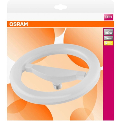 LED (monocolore) Classe energetica: A+ (A++ - E) OSRAM CIRCOLUX LED 100 160° 17 W/2700K E27 4058075271715 E27 Potenza: