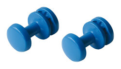 Pika' 2 appendini per radiatori liu' classic colore blu en oferta