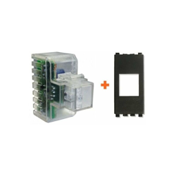 Fanton - Lampada notturna segna passo led vimar eikon grigio grigia scuro small precio