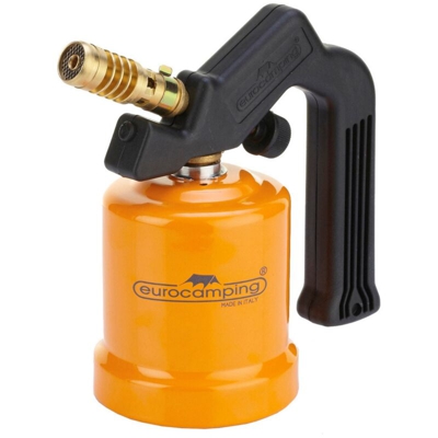 Saldatore a gas a cartuccia eurocamping con accensione normale - Salone