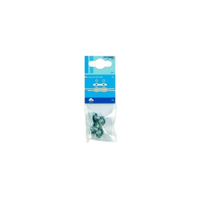 Acciaio Zincato Terminali. 2Mm 2P Ièces (A 10) - POSAMO