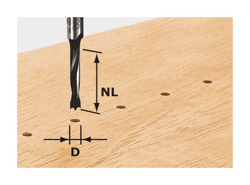 Festool Fresa per spinare HW gambo 8 mm HW S8 D6/30 Z precio