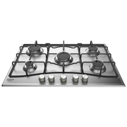 Piano Cottura PCN 752 T / AS / HA a Gas 5 Fuochi Gas Colore Nero e Inox características