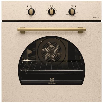 Forno Elettrico FR53S da Incasso Multifunzione Classe A-10% Capacità 70 Litri Colore Avena Serie Rustico InfiSpace