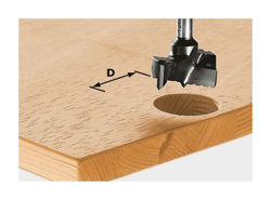 Festool Fresa per forare HW gambo 8 mm HW S8 D20 precio