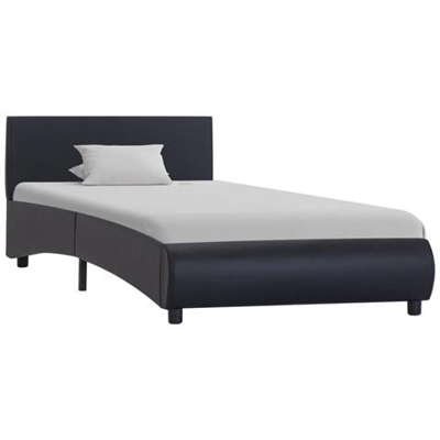 Giroletto Nero In Similpelle 100x200 Cm