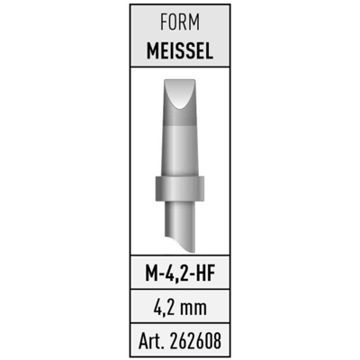 M-4,2-HF Punta di saldatura Forma a scalpello Contenuto 1 pz. - Stannol