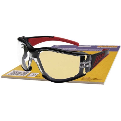 Red Vision 26793SB Occhiali di protezione Nero, Rosso DIN EN 166-1 - L+d Upixx