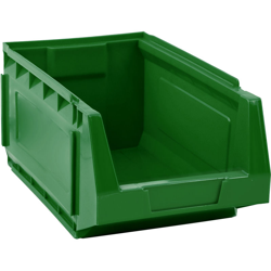 Contenitore sovrapponibile componibile "C504" ad incastro in PEHD - Verde - Mobil Plastic características