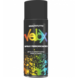 6 PZ Di VELOX SPRAY FERRO MICACEO GRIGIO ANTR.ML.400 - ITAL G.E.T.E. precio