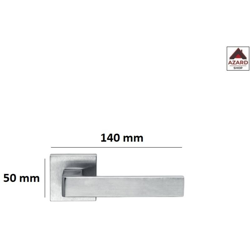 Maniglia 'Asti' C/Ros.Quadra Mm.45 Cro.Sat. - FROSIO BORTOLO precio