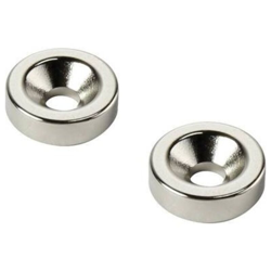 D10T3-M3 Magnete permanente Anello N35 Temperatura limite (max.): 80 °C - Tru Components en oferta