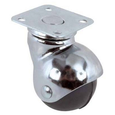 RUOTA PER MOBILI ART.165 ø 30 piastra mm 40 x 40 - AVO