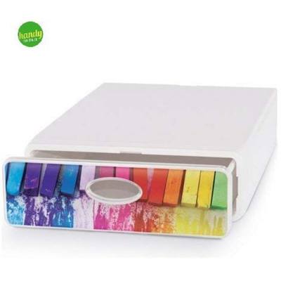 Q-Box Deco Slim Scatola Scuola