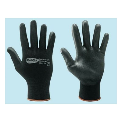 FR - 12 pz guanti eco-lite nylon pu in filo continuo palmo in poliuretano taglie: l