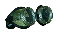 Occhiali Per Saldatura Montatura Alluminio Verde - EAC características