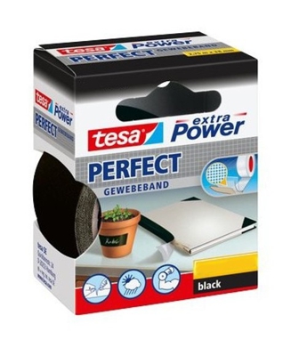 Nastro TESA EXTRAPOWER per riparazioni ed edilizia 25x50 NERO