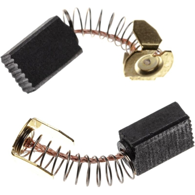 vhbw 2x spazzola di carbone per motore 5 x 8 x 11,8mm compatibile con Makita 9501B, 9501BH, 9501CB, 9503B, 9503BH, 9505BH, 9595B utensile elettrico