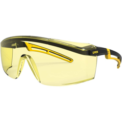 Uvex astrospec 2.0 9164220 Occhiali di protezione Nero, Giallo en oferta