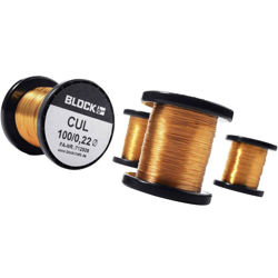 Block Filo di rame smaltato Diametro (con Isolante)=0.08 mm 856 m 0.05 kg características